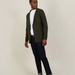 Maison Montagut Vestes Et Gilets>Blazer A Poches En Coton - Bacari