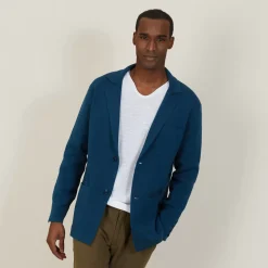 Maison Montagut Vestes Et Gilets>Blazer A Poches En Coton - Bacari