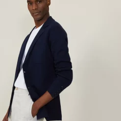 Maison Montagut Vestes Et Gilets>Blazer A Poches En Coton - Bacari