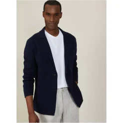 Maison Montagut Vestes Et Gilets>Blazer A Poches En Coton - Bacari
