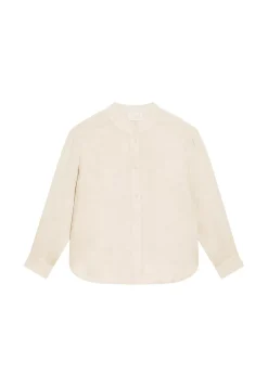 Maison Montagut Chemisiers>Blouse En Lin Col Tunisien - Vania
