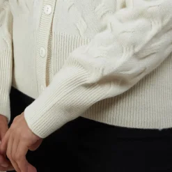 Maison Montagut Vestes Et Gilets>Cardigan A Fantaisie De Torsades En Cachemire - Fiona