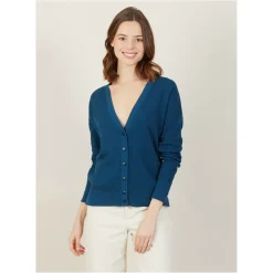 Maison Montagut Vestes Et Gilets>Cardigan A Jeux De Points Fantaisie - Nelsya