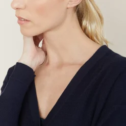 Maison Montagut Vestes Et Gilets>Cardigan A Jeux De Points Fantaisie - Nelsya