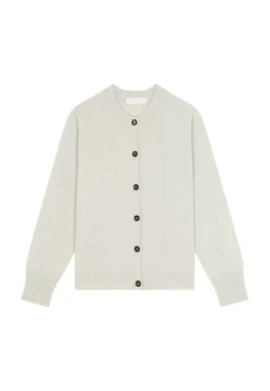 Maison Montagut Vestes Et Gilets>Cardigan Boutonne Col Rond En Cachemire - Ari