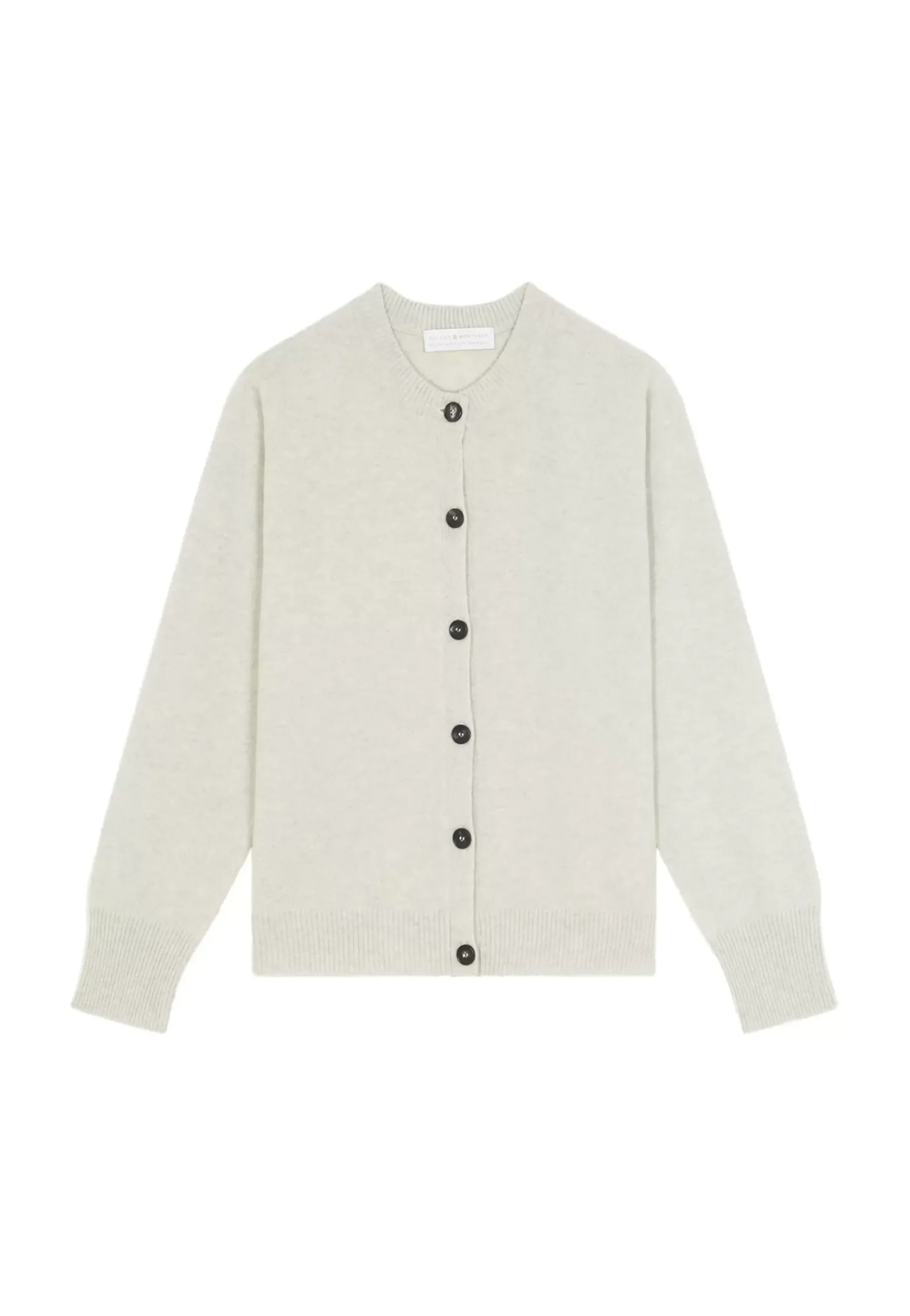 Maison Montagut Vestes Et Gilets>Cardigan Boutonne Col Rond En Cachemire - Ari