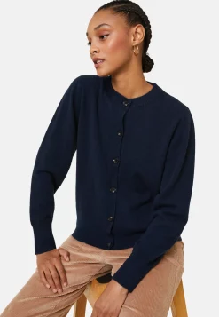 Maison Montagut Vestes Et Gilets>Cardigan Boutonne Col Rond En Cachemire - Ari