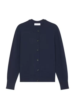Maison Montagut Vestes Et Gilets>Cardigan Boutonne Col Rond En Cachemire - Ari