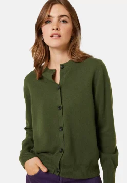 Maison Montagut Vestes Et Gilets>Cardigan Boutonne Col Rond En Cachemire - Ari