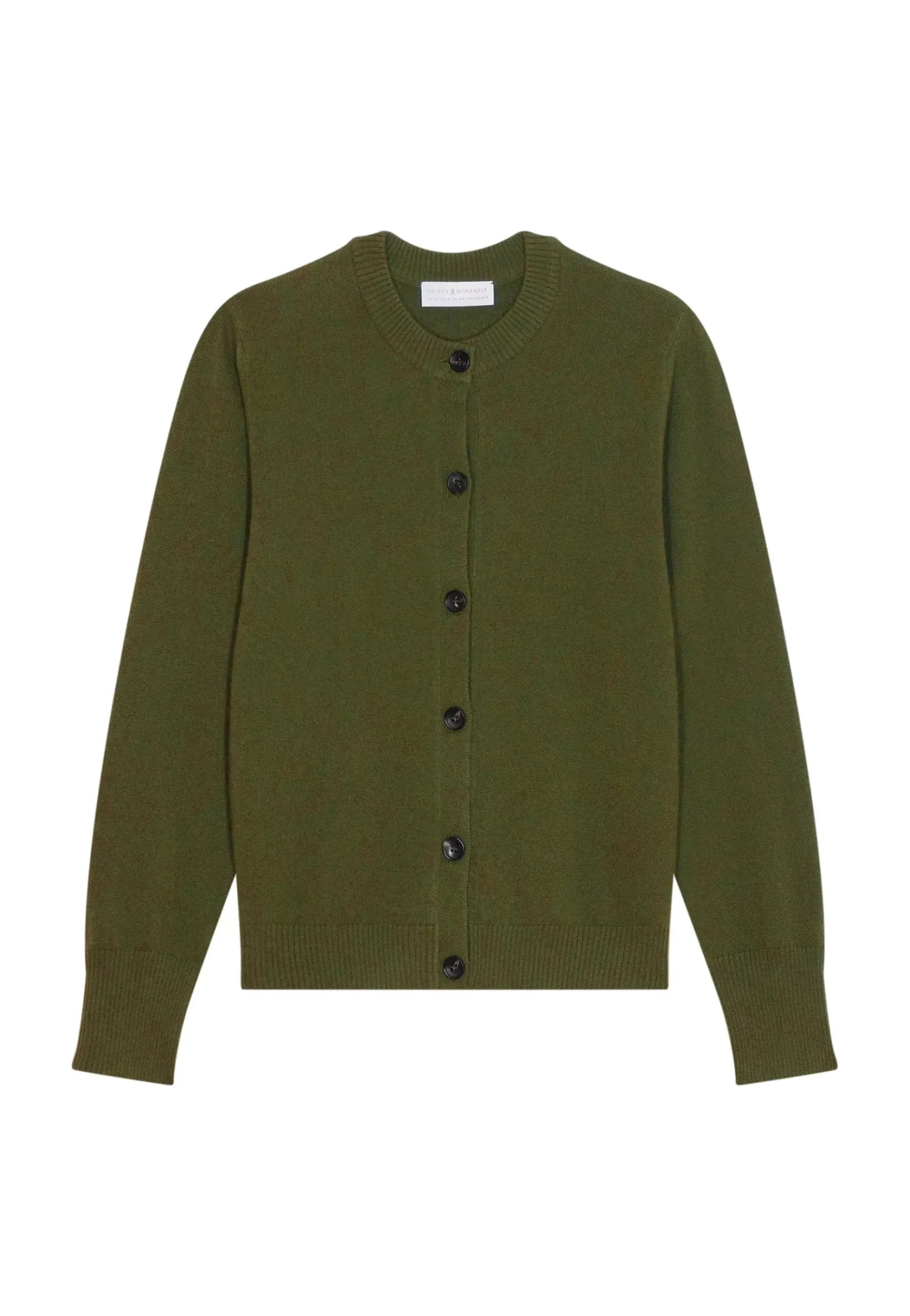 Maison Montagut Vestes Et Gilets>Cardigan Boutonne Col Rond En Cachemire - Ari