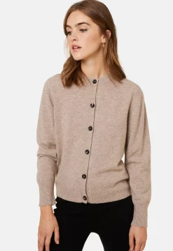 Maison Montagut Vestes Et Gilets>Cardigan Boutonne Col Rond En Cachemire - Ari