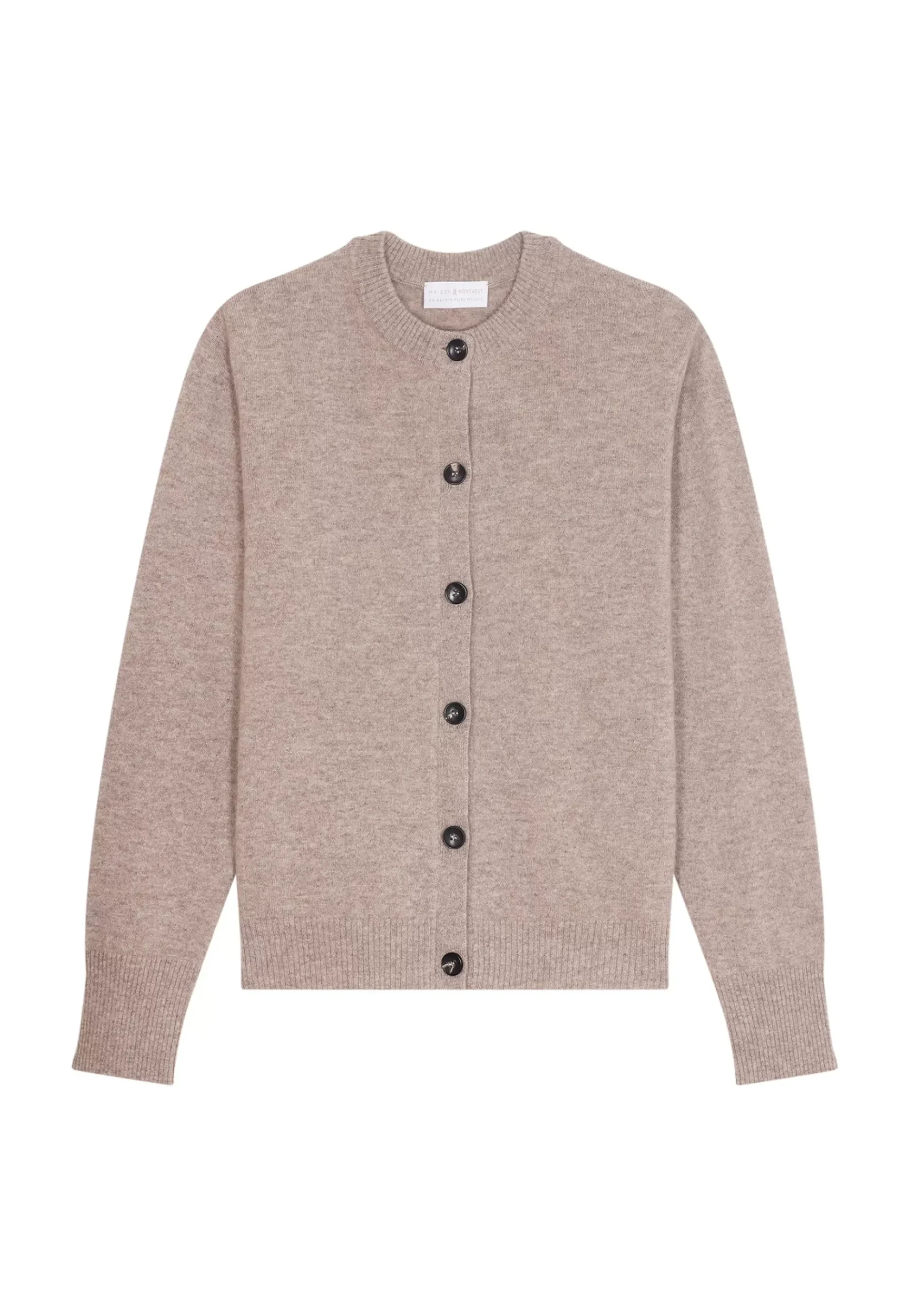 Maison Montagut Vestes Et Gilets>Cardigan Boutonne Col Rond En Cachemire - Ari