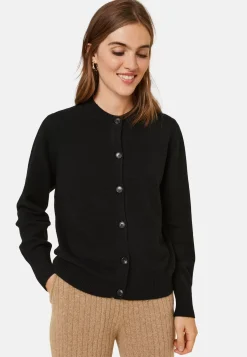 Maison Montagut Vestes Et Gilets>Cardigan Boutonne Col Rond En Cachemire - Ari