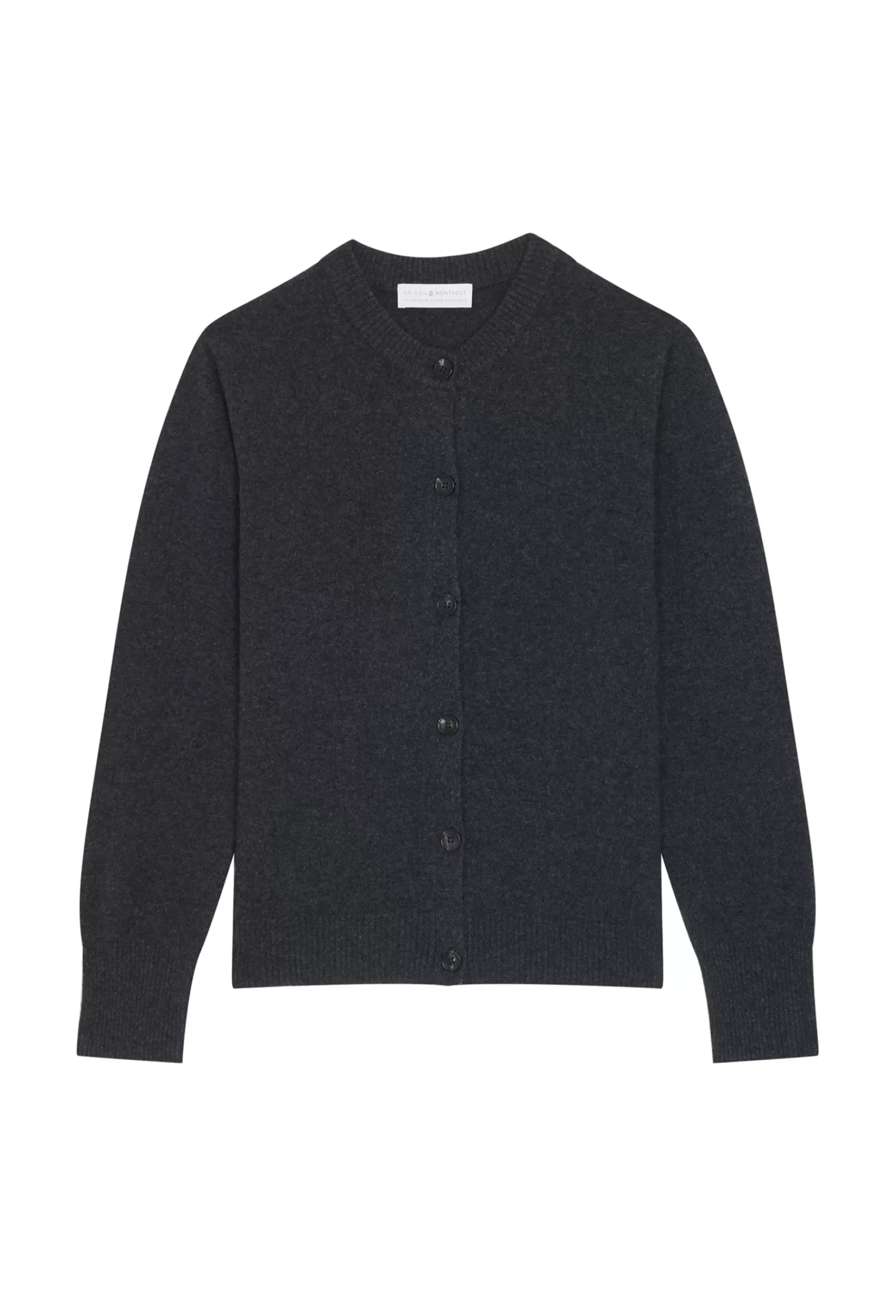 Maison Montagut Vestes Et Gilets>Cardigan Boutonne Col Rond En Cachemire - Ari