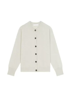 Maison Montagut Vestes Et Gilets>Cardigan Boutonne Col Rond En Cachemire - Ari
