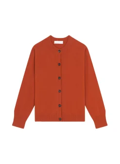 Maison Montagut Vestes Et Gilets>Cardigan Boutonne Col Rond En Cachemire - Ari