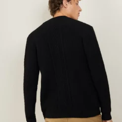 Maison Montagut Vestes Et Gilets>Cardigan Boutonne En Cachemire 4 Fils - Londres