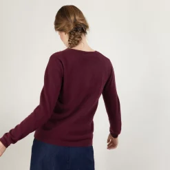 Maison Montagut Vestes Et Gilets>Cardigan Col Rond En Cachemire - Balletto