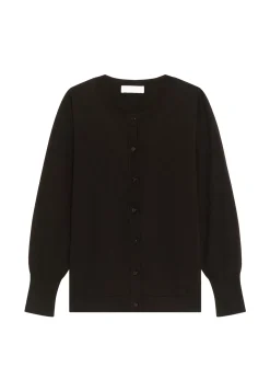 Maison Montagut Vestes Et Gilets>Cardigan Col Rond En Coton Bio - Manel