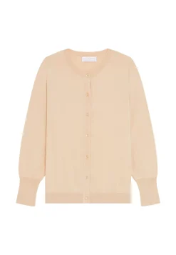 Maison Montagut Vestes Et Gilets>Cardigan Col Rond En Coton Bio - Manel