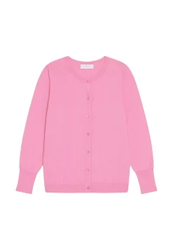 Maison Montagut Vestes Et Gilets>Cardigan Col Rond En Coton Bio - Manel