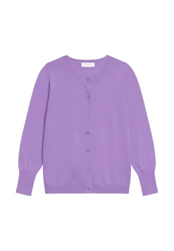 Maison Montagut Vestes Et Gilets>Cardigan Col Rond En Coton Bio - Manel