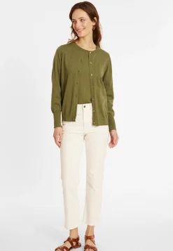Maison Montagut Vestes Et Gilets>Cardigan Col Rond En Coton Bio - Manel