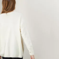 Maison Montagut Vestes Et Gilets>Cardigan Col V En Cachemire - Brune