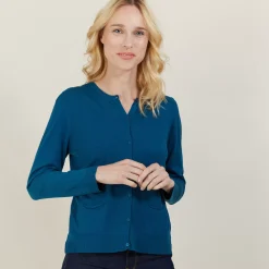 Maison Montagut Vestes Et Gilets>Cardigan En Laine Et Viscose - Athena