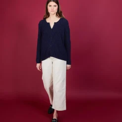 Maison Montagut Vestes Et Gilets>Cardigan Femme En Laine - Baguera