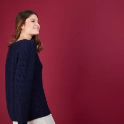 Maison Montagut Vestes Et Gilets>Cardigan Femme En Laine - Baguera