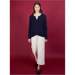 Maison Montagut Vestes Et Gilets>Cardigan Femme En Laine - Baguera