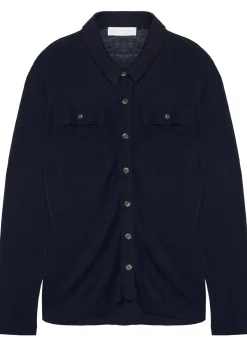 Maison Montagut Chemises>Chemise Boutonnee En Lin Flamme - Randy