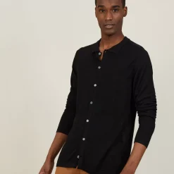 Maison Montagut Chemises>Chemise Boutonnee En Lin Flamme - Blason