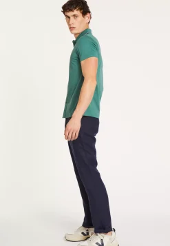 Maison Montagut Chemises>Chemise Manches Courtes En Coton Jersey - Baccara