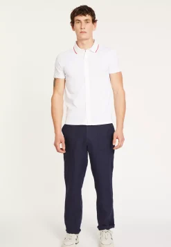 Maison Montagut Chemises>Chemise Manches Courtes En Coton Jersey - Baccara