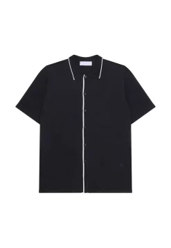Maison Montagut Chemises>Chemise Manches Courtes En Fil Lumiere - Roman