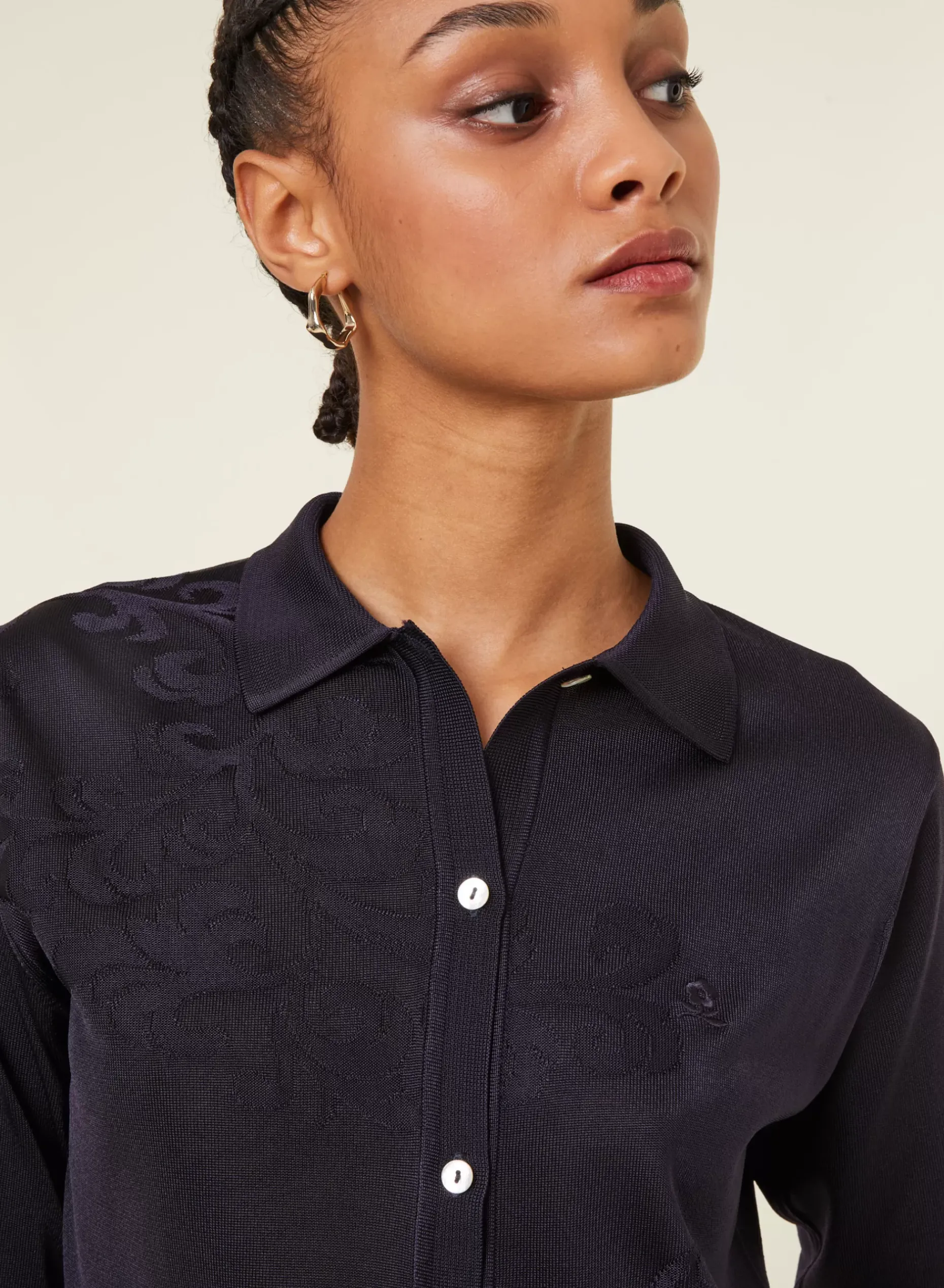 Maison Montagut Chemisiers>Chemise Manches Longues En Fil Lumiere - Emeline