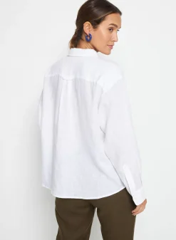 Maison Montagut Chemisiers>Chemise Manches Longues En Lin - Tonya