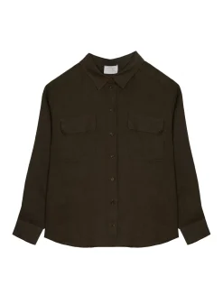 Maison Montagut Chemisiers>Chemise Manches Longues En Lin - Tonya