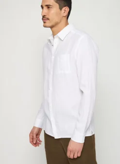Maison Montagut Chemises>Chemise Manches Longues En Lin - Robin