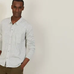 Maison Montagut Chemises>Chemise Manches Longues En Lin Cachemire - Bazar