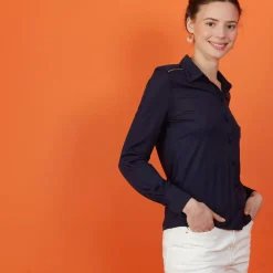 Maison Montagut Chemisiers>Chemise Manches Longues En Lyocell - Now