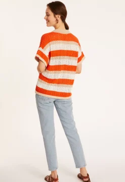Maison Montagut T-Shirts>Chemisier Ajoure En Coton Bio - Merlin