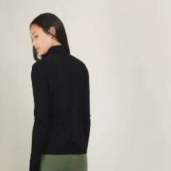 Maison Montagut T-Shirts>Col Roule En Bambou Cachemire - Bianca