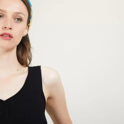 Maison Montagut T-Shirts>Debardeur En Bambou Cachemire - Bonnie