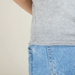 Maison Montagut T-Shirts>Debardeur En Bambou Cachemire - Bonnie