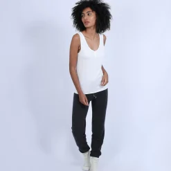 Maison Montagut T-Shirts>Debardeur En Bambou Cachemire - Olympe