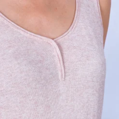 Maison Montagut T-Shirts>Debardeur En Bambou Cachemire - Olympe