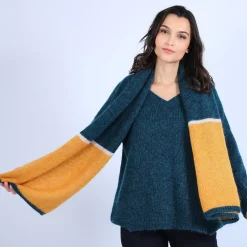 Maison Montagut Accessoires>Echarpe En Mohair - Seline Multicolore